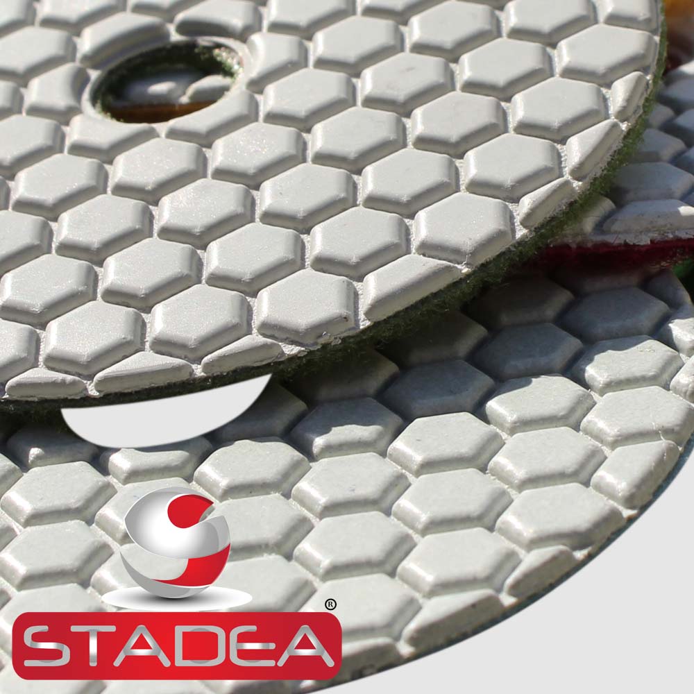 Stadea Granite Polishing Pads Kit Dry - Series Spr A - stadeatools