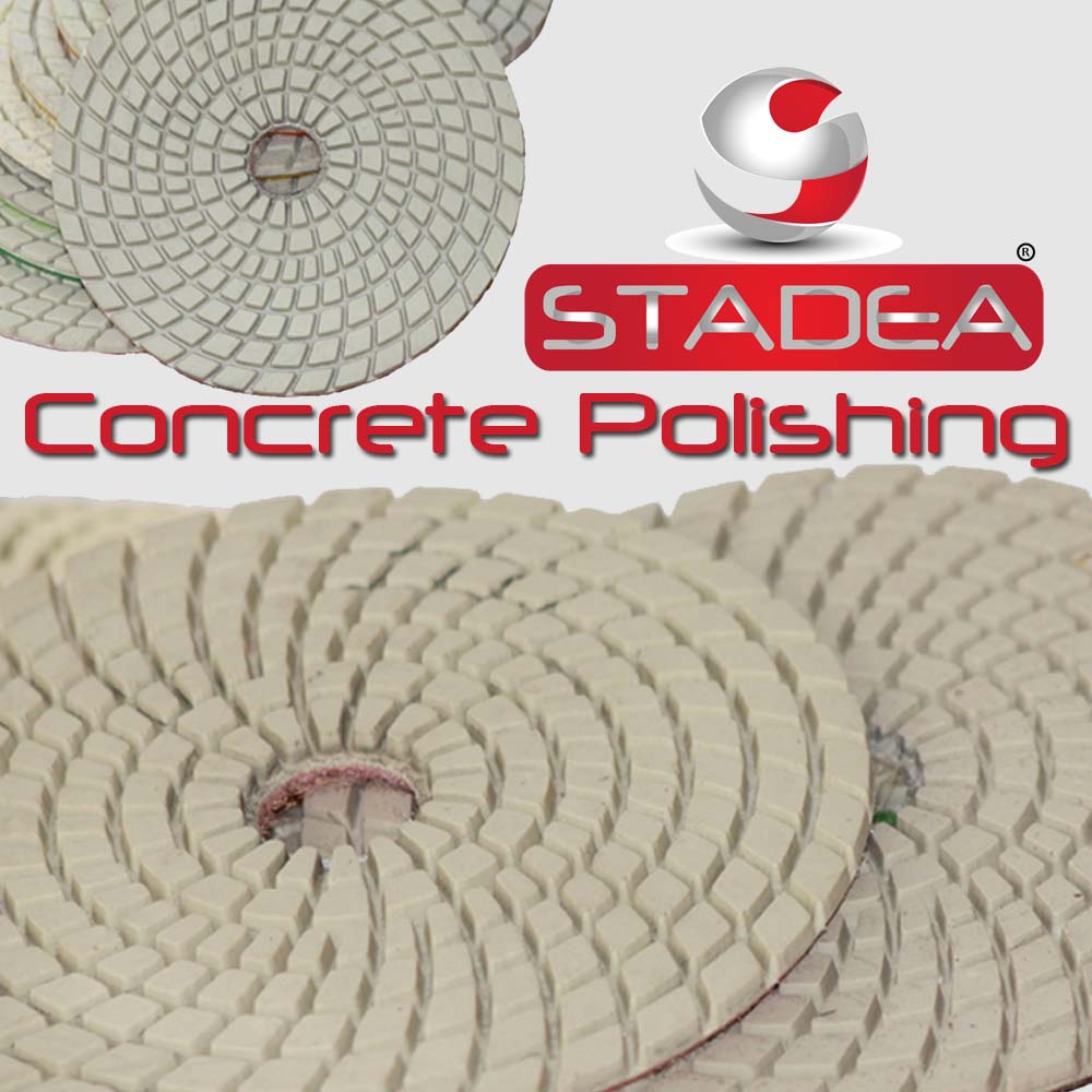 diamond floor polishing pad for concrete Grit 800 By Stadea