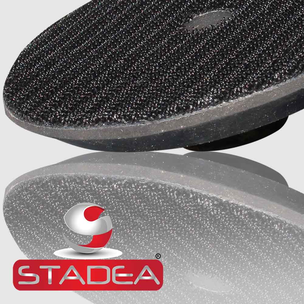 Stadea Rubber Backing Pad 4" Extra Flexible Backer Pad Hook Loop Backer 5/8" 11